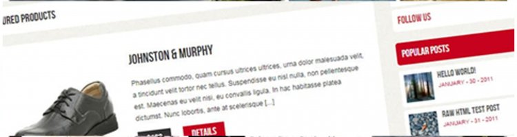 Darmowy motyw WordPress: Ebay