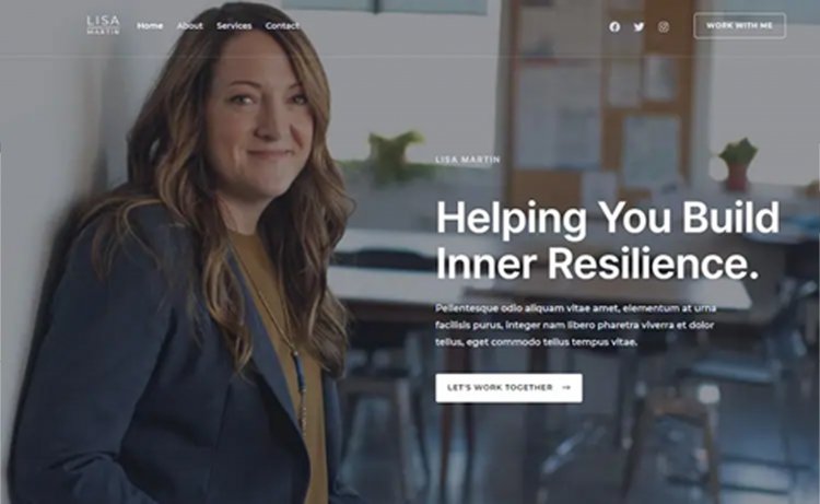 Darmowy motyw WordPress: Business Consulting