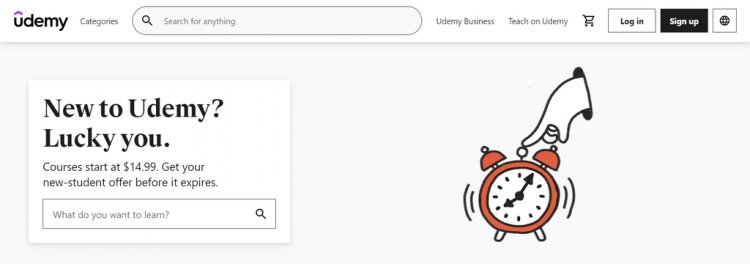 Udemy to jedna z 20 najlepszych stron do nauki programowania za darmo