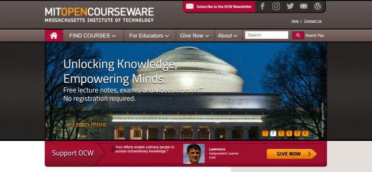 MIT Open Courseware to jedna z 20 najlepszych stron do nauki programowania za darmo
