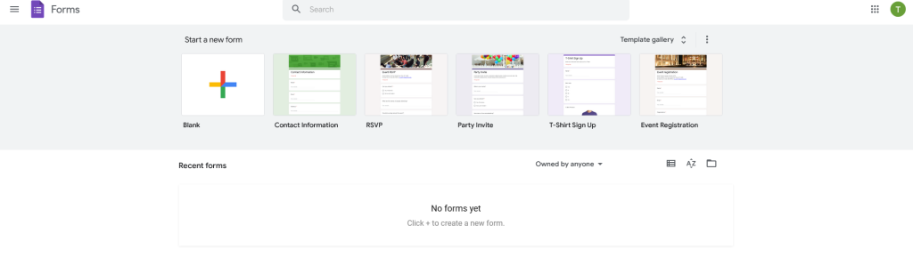 Démarrer avec Google Forms