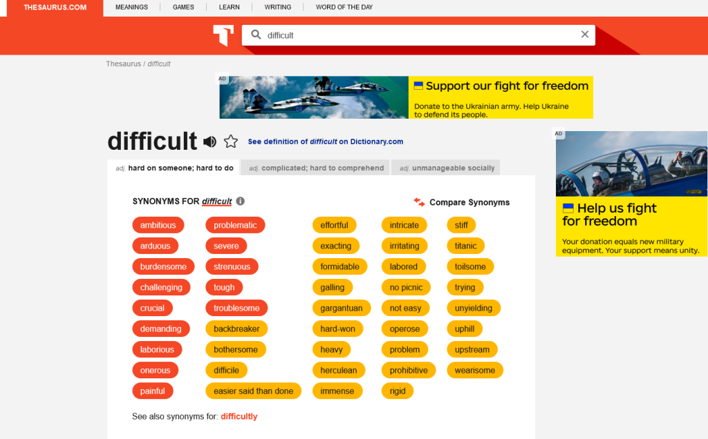 Najlepsze darmowe narzędzia dla blogera: Thesaurus