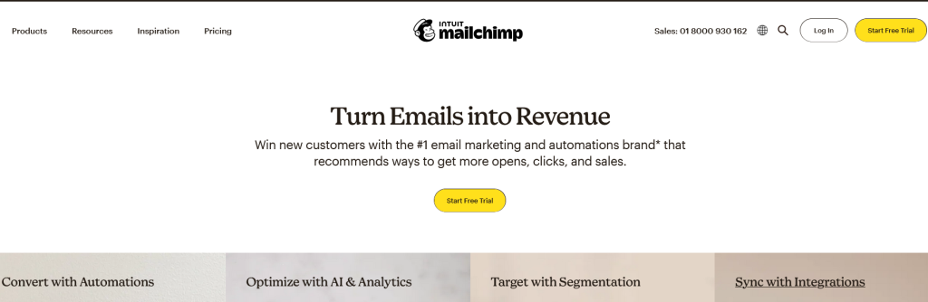 MailChimp for transactional emails