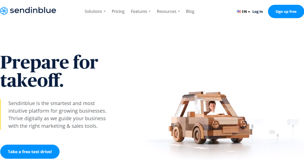 SendInBlue for transactional emails