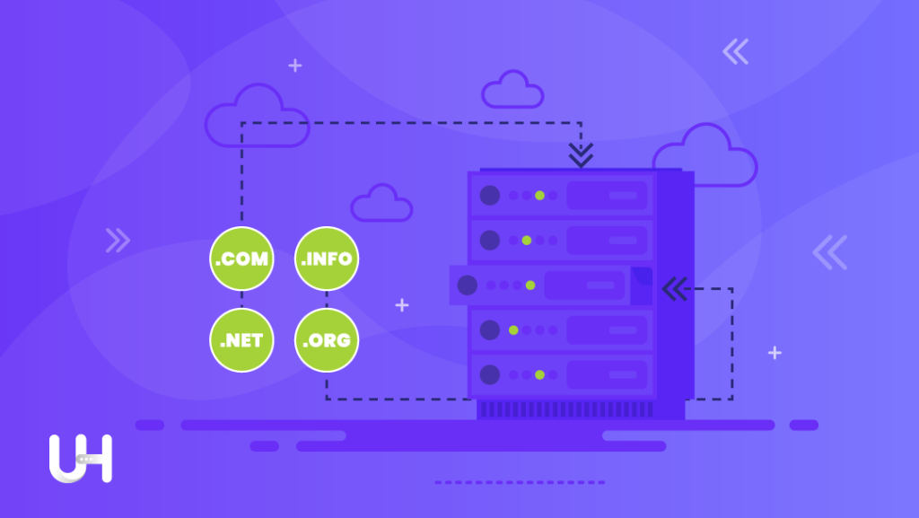 To set up a website you need a domain and hosting. Although they are somewhat related, they are still independent of each other.