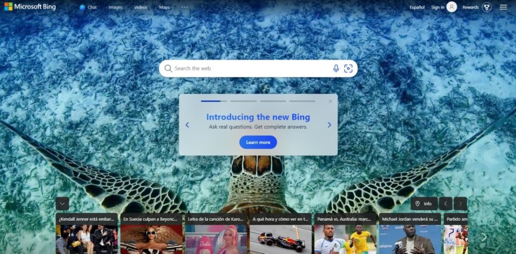 Поисковая система Bing