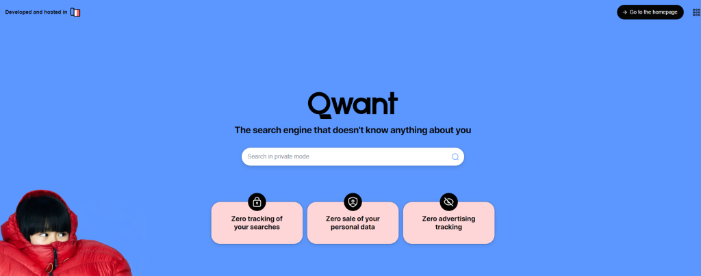 Поисковая система Qwant