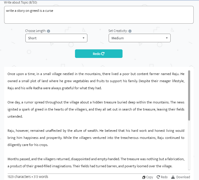 AI Story Writer