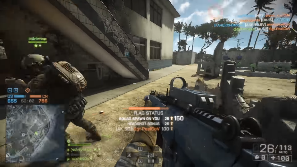 أسلحة Battlefield 4 كاربين الفئة: AK5C