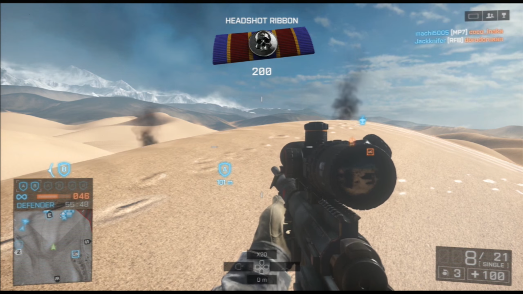 أسلحة Battlefield 4 بنادق القنص ذات البراغي: SRR-61