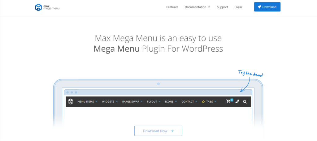 Max Mega Menu
