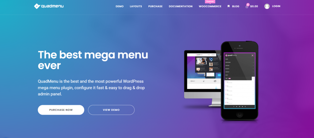 QuadMenu