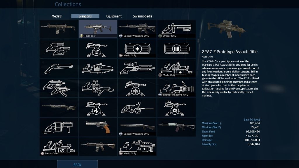 Battlefield أسلحة