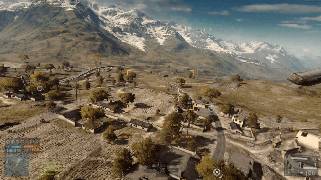 Los 5 mejores mapas de Battlefield 4: Golmud railway