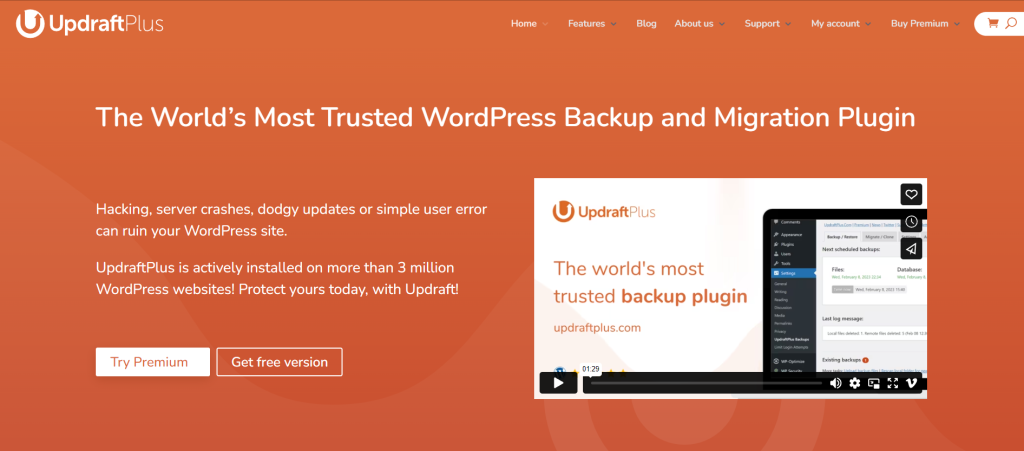 UpdraftPlus - WordPress Backup Plugins