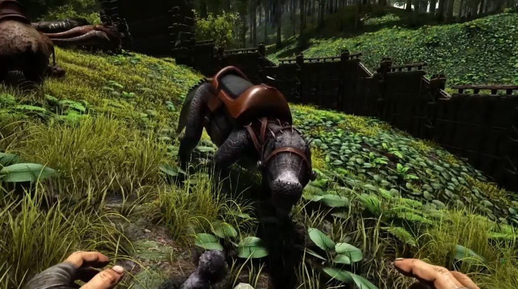 Ark ascended'ta Kaprosuchus