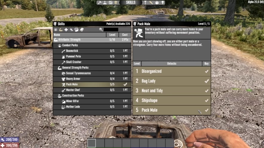 selecting pack mule