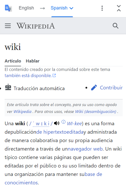 Comment traduire un site web sur un appareil mobile Android