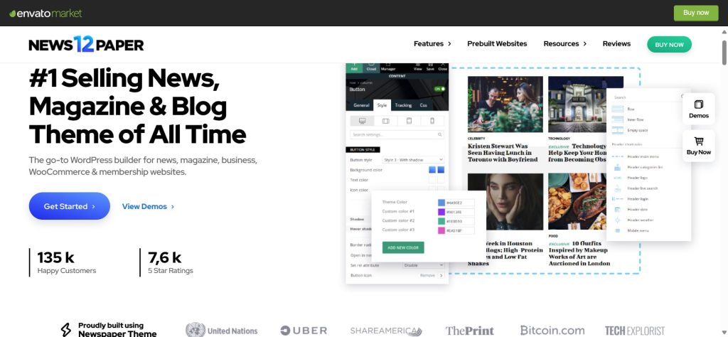 Newspaper Magazine WordPress Theme