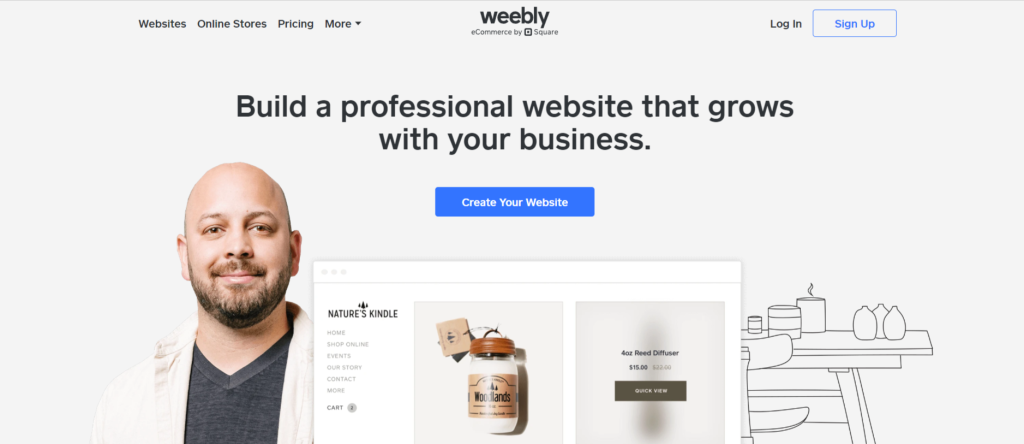 Weebly - Shopify Alternative