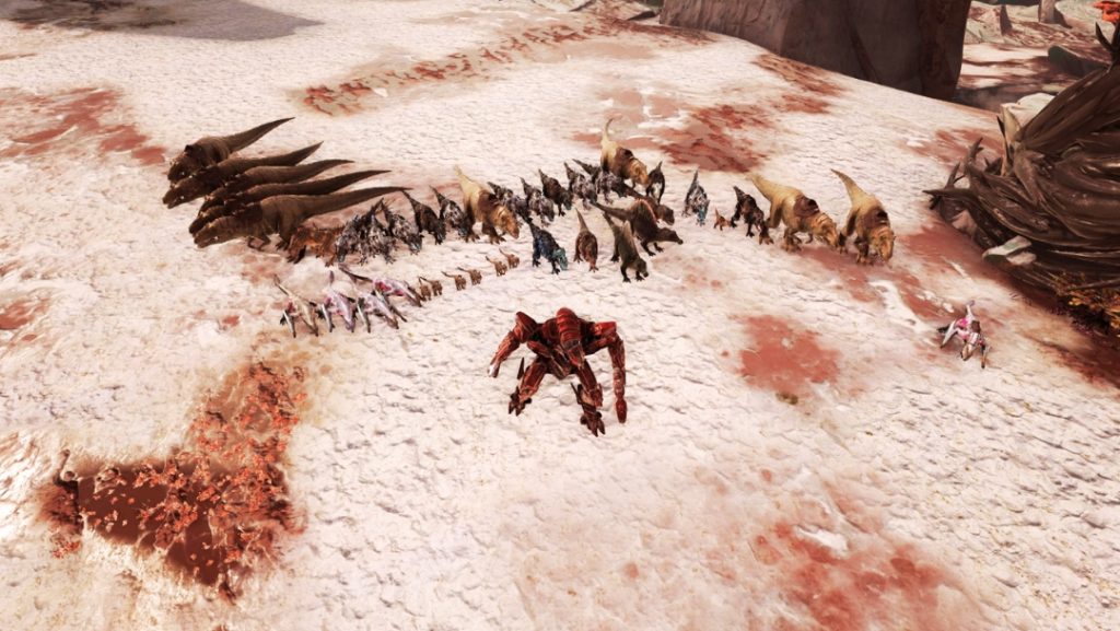 selecting creature
