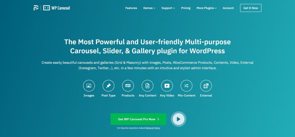 WP Carousel WordPress Slider Plugin