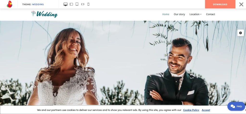 Neve Tema per Matrimonio per WordPress