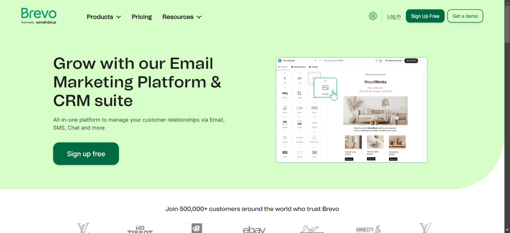 Công cụ tự động Brevo Marketing
