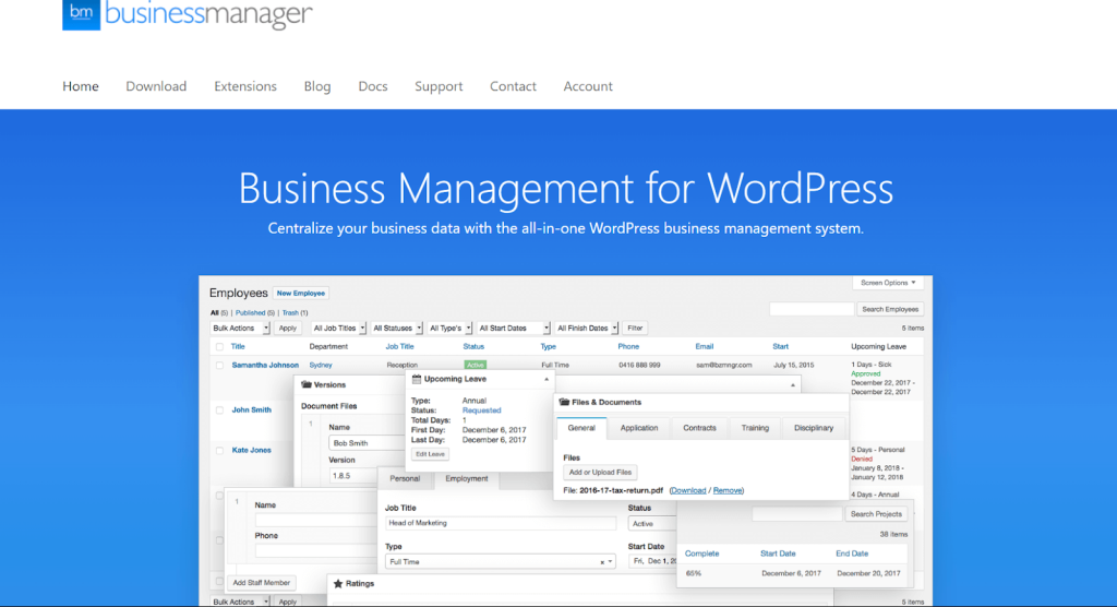 business manger