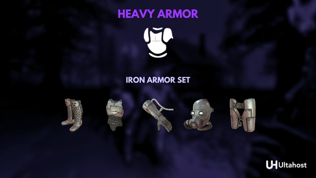 Conjunto de Armadura de Ferro em 7d2d