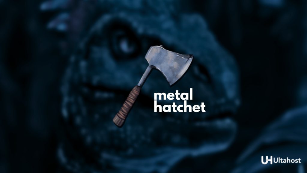 metal hatchet tool in ark