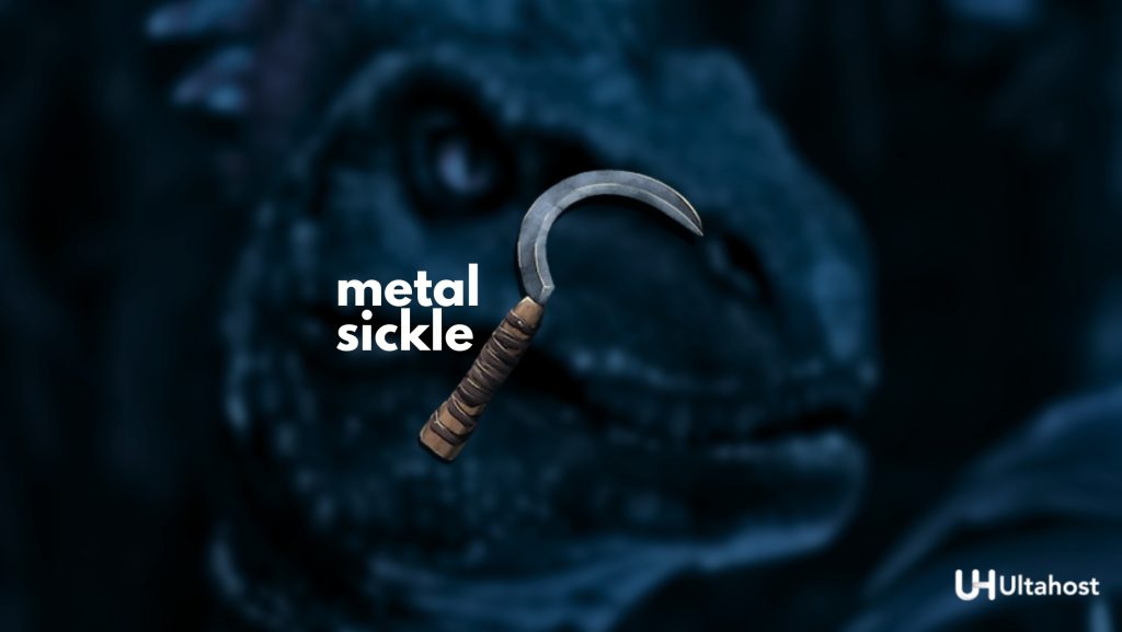 metal sickle tool in ark