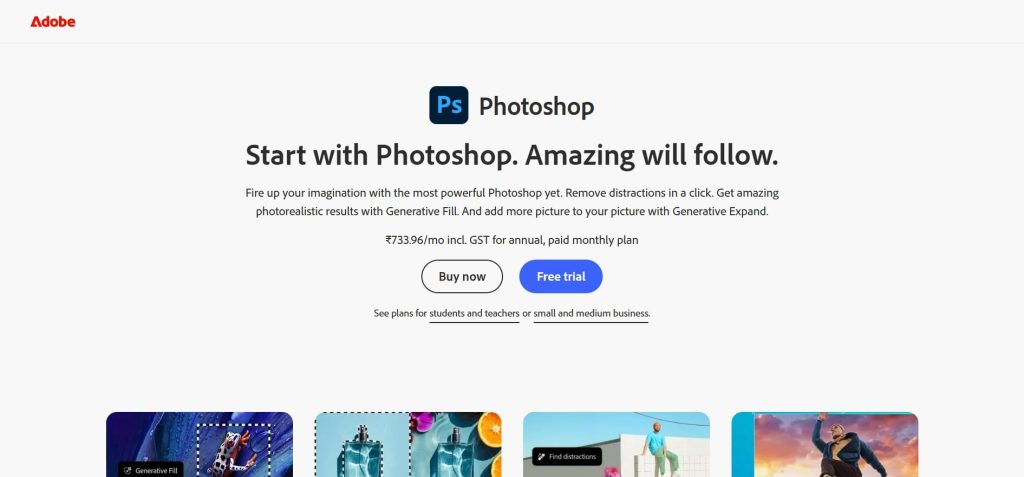 Ferramenta para Fotógrafos Adobe Photoshop