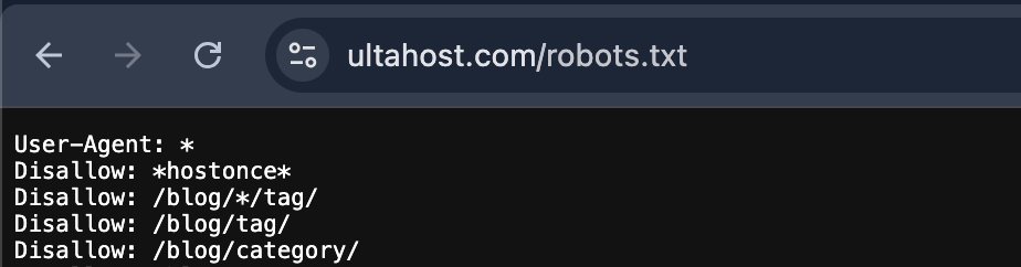تفعيل ملف robots.txt
