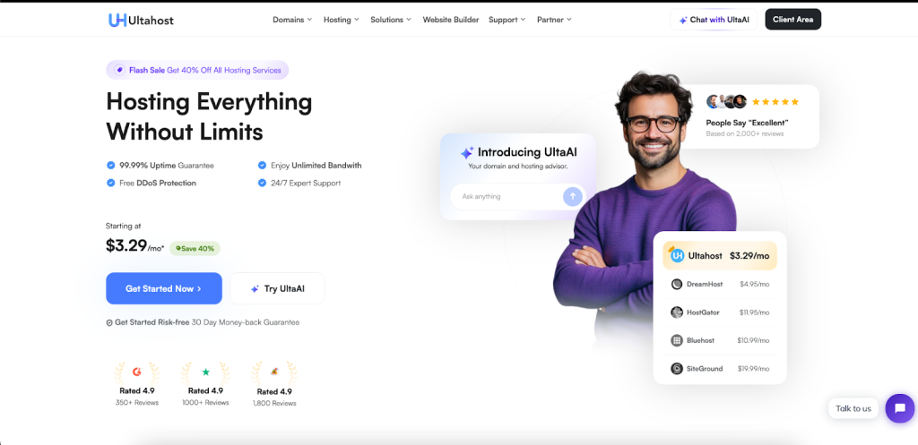 Cloud hosting
