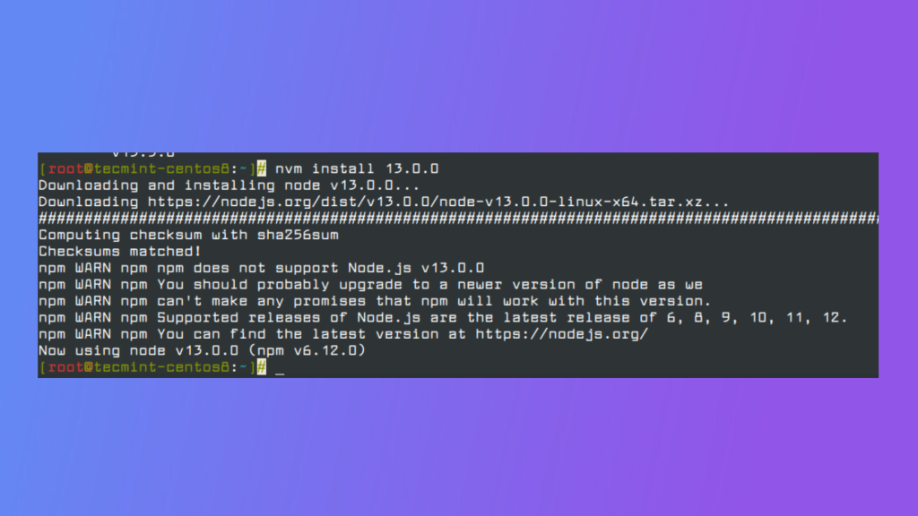 install-node-js-on-centos-7