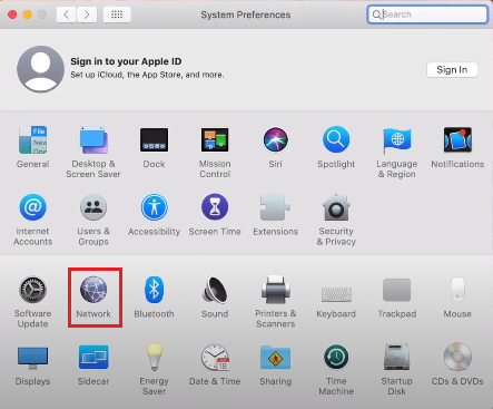 Network option