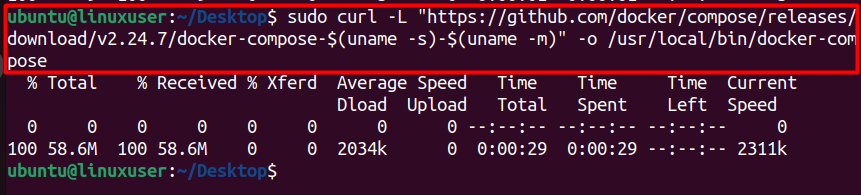 Installing Docker Compose