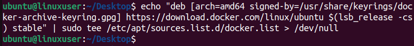 Set up Docker Repository