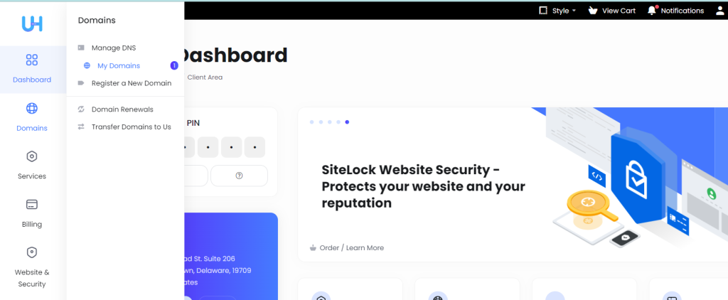 My Domains