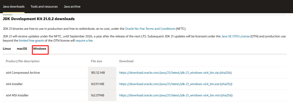 jdk development kit