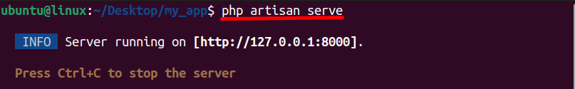 php serve