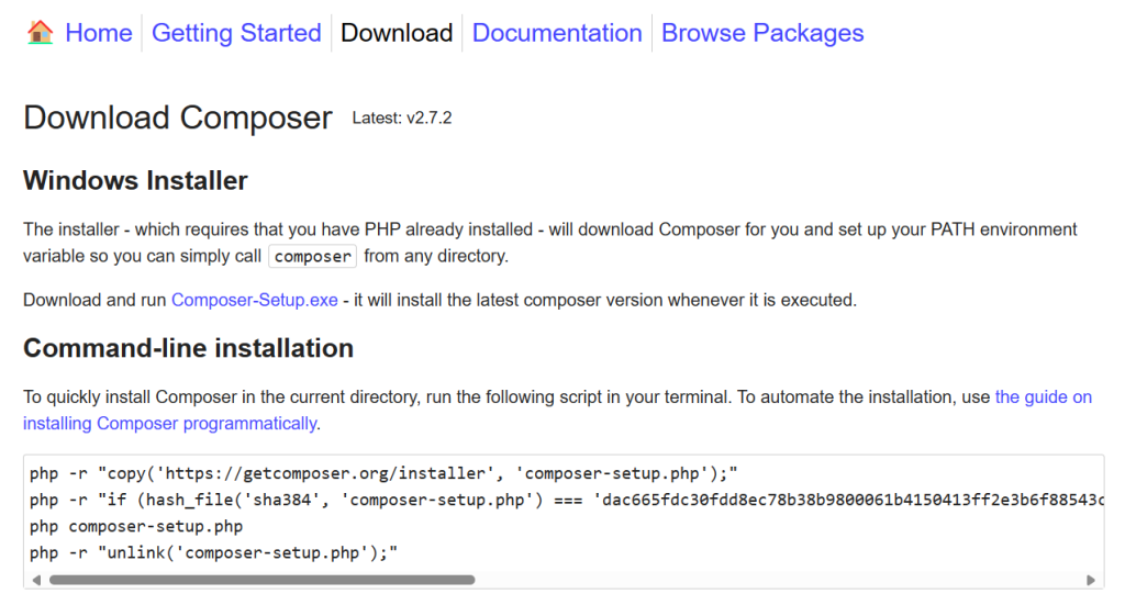 download composer
