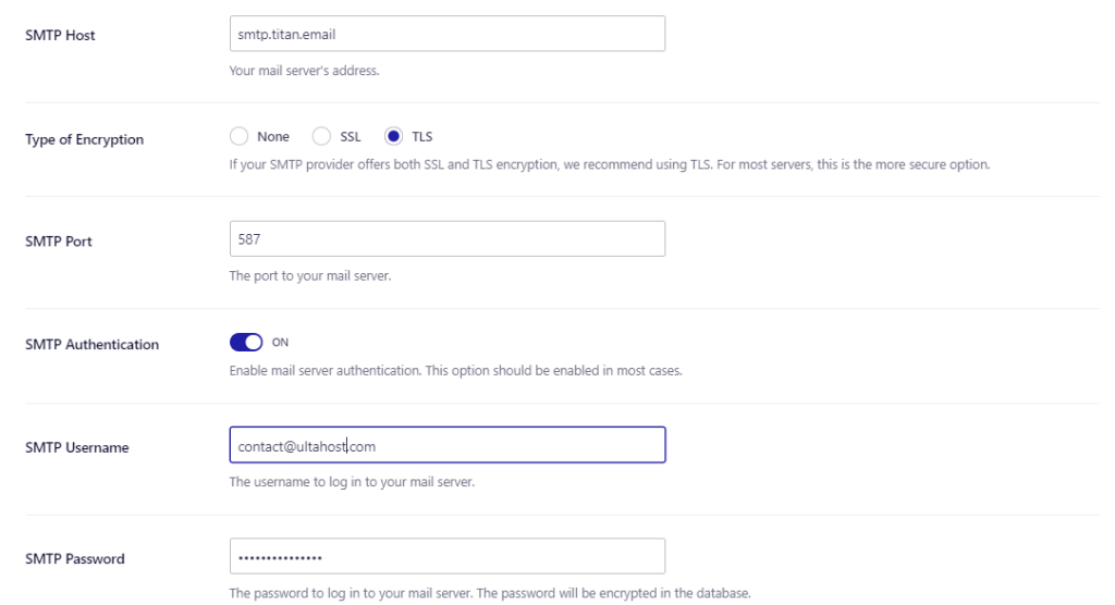 plugin setting