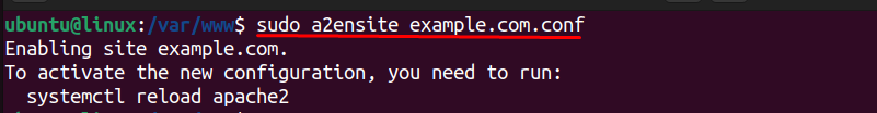 Apache Virtual Hosts on Ubuntu