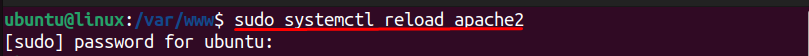 Setup Apache