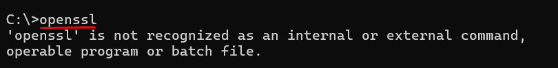openssl verify