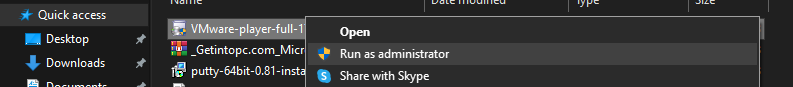 vmware admin