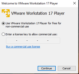 VMware license