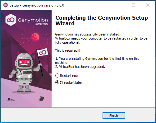 genymotion installed